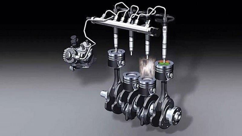 Cấu tạo các bộ phận chính của hệ thống phân phối khí động cơ