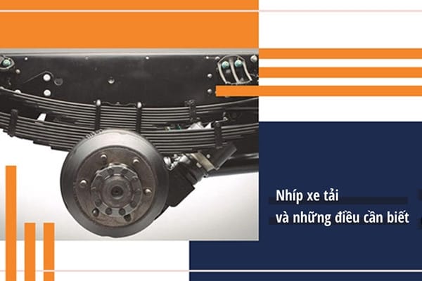 Cấu tạo lá nhíp xe tải giúp giảm xóc hiệu quả
