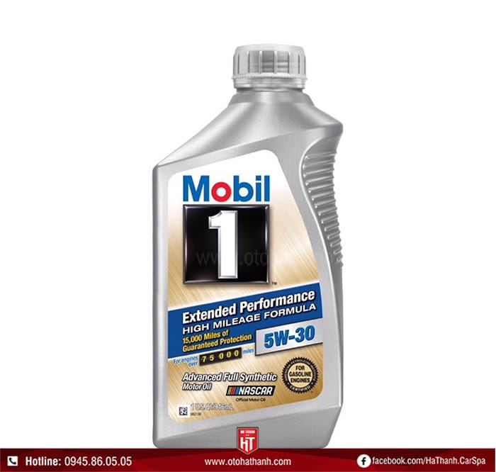 Chai nhớt xe ô tô Mobil 1 hiệu suất cao
