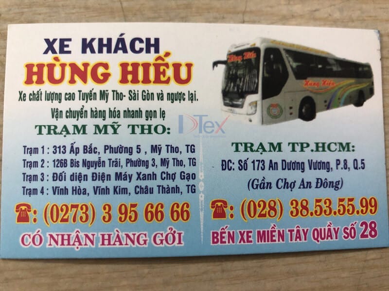 Chành xe Hùng Hiếu Sài Gòn chuyên vận chuyển hàng hóa hai chiều