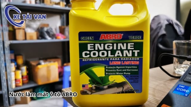 Chất chống đông ABRO giúp bảo vệ động cơ khỏi ăn mòn