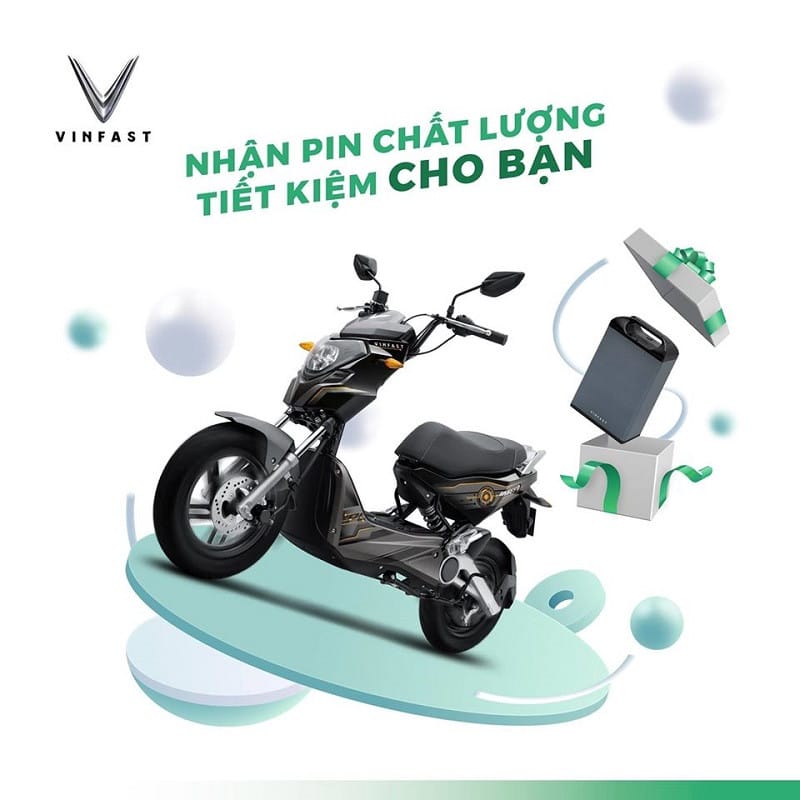 Chi phí tối ưu khi thuê pin xe máy điện VinFast