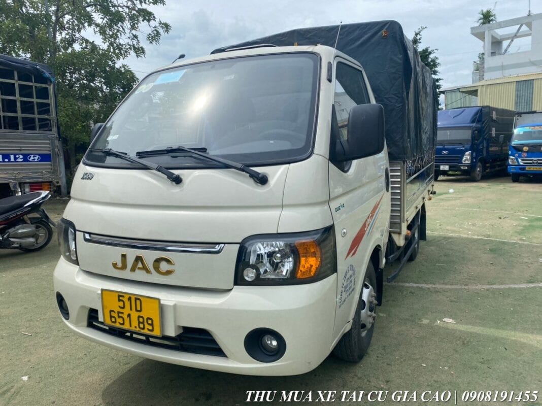 Chi tiết động cơ nguyên bản của xe tải Jac 1.5 tấn cũ X150