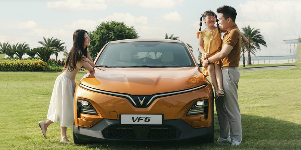 Chi tiết thiết kế hiện đại của VinFast VF6 cho đô thị