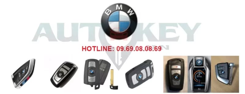 Chìa khóa thông minh BMW và công nghệ làm chìa khóa ô tô