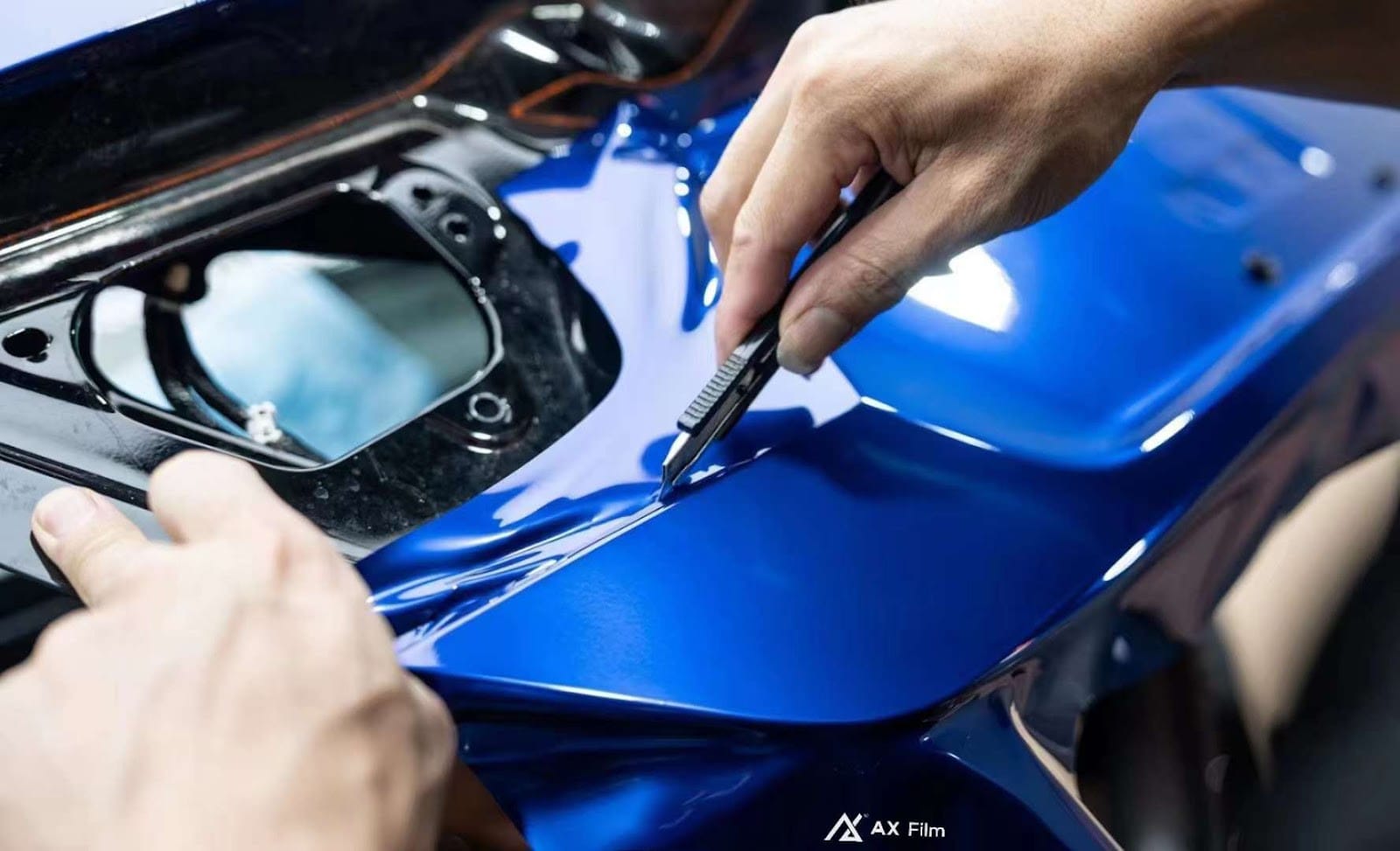 Chiếc Honda Accord màu xanh midnight blue, mang lại cảm giác bình yên và sự sâu lắng cho chủ xe sinh tháng 6