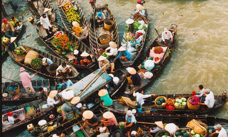 Chợ nổi Cái Răng, nét văn hóa sông nước Cần Thơ gần bến xe
