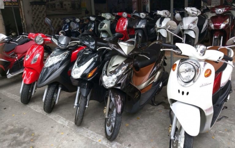 Cơ sở cho thuê xe máy Thanh Hóa tại Mường Thanh thu hút sự quan tâm của rất nhiều du khách