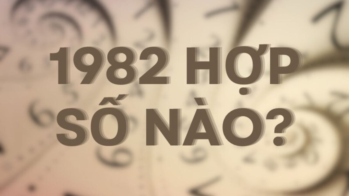 Con số may mắn và vật phẩm phong thủy cho người sinh năm 1982