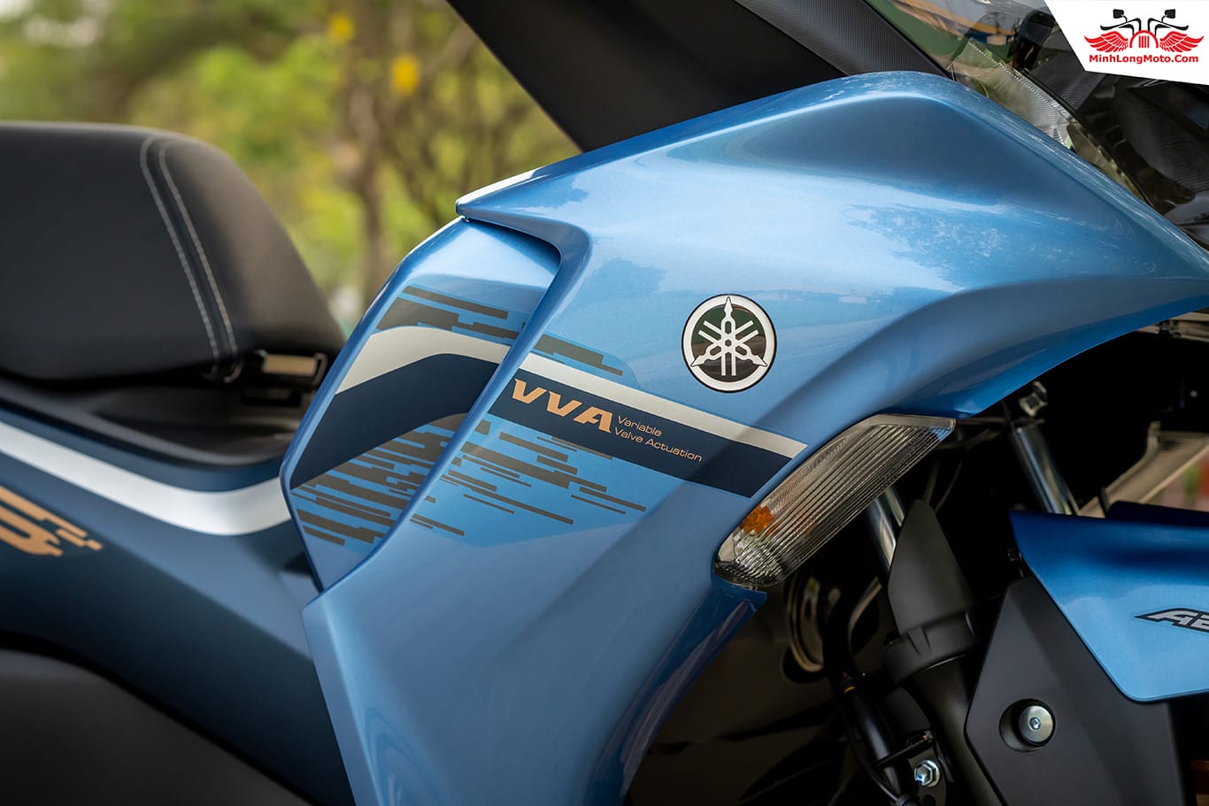 Công nghệ VVA tiên tiến trên động cơ của xe tay ga nam Yamaha NVX 155.