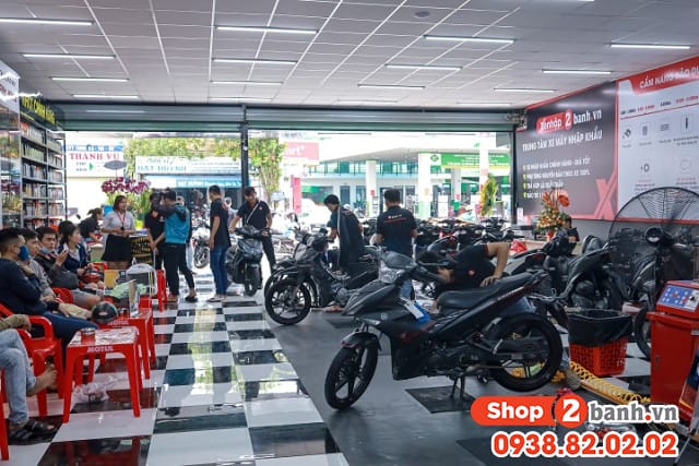 Cửa hàng bảo dưỡng xe tay ga uy tín