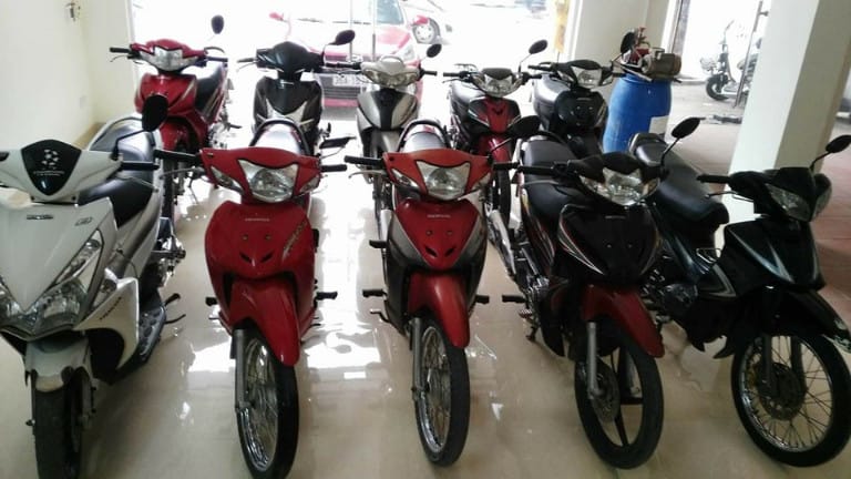 Cửa hàng Long Hà cho thuê xe máy Thanh Hóa không cần cọc
