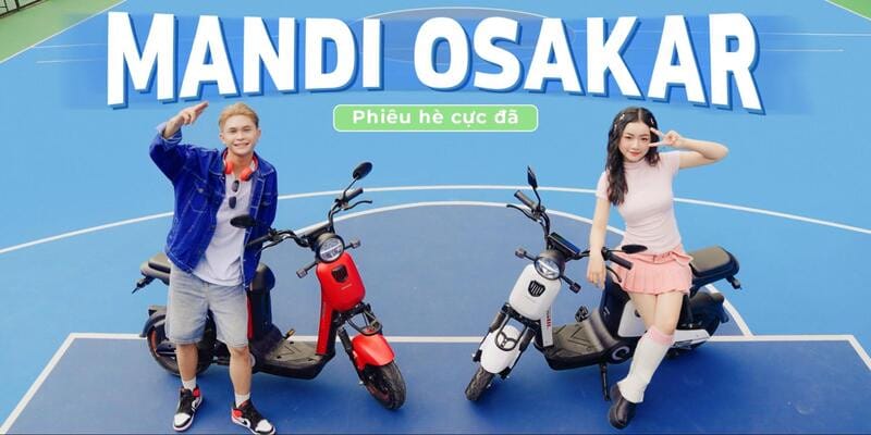 Đa dạng màu sắc của các loại xe điện cho học sinh OSAKAR Mandi