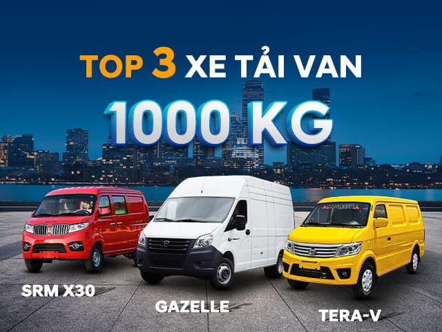 Đại lý chuyên phân phối xe tải van 1000kg