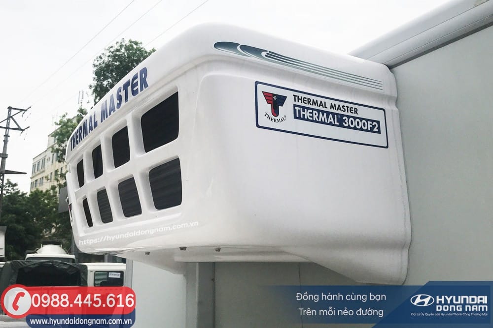Dàn nóng điều hòa công suất cao của xe đông lạnh