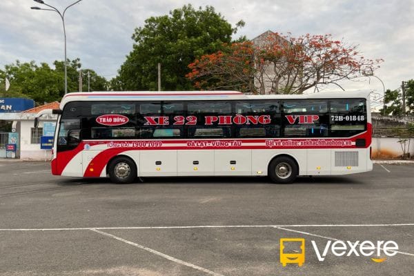 Dàn xe khách Thảo Hồng hiện đại, sẵn sàng phục vụ hành trình từ Vũng Tàu.