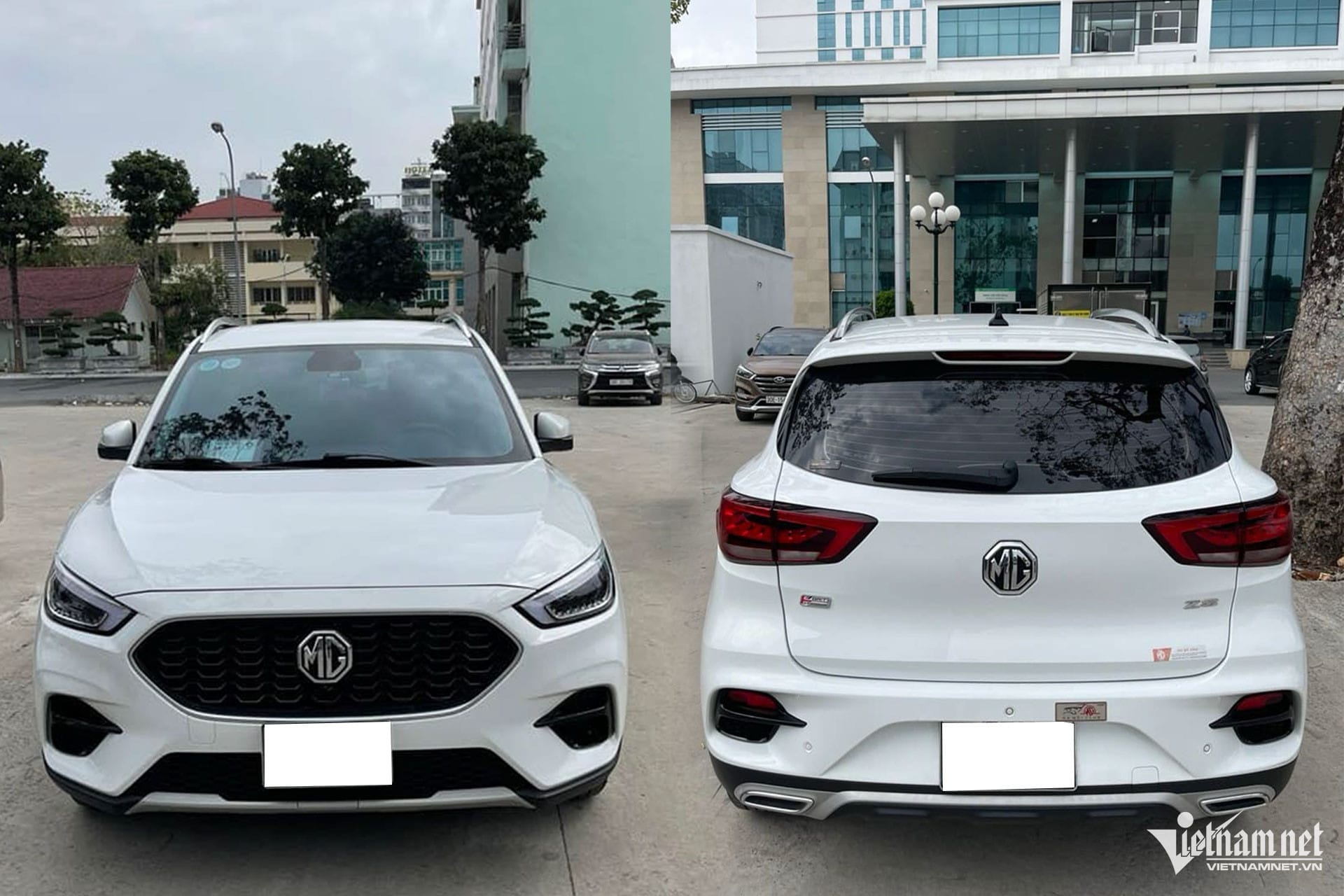 Đánh giá thiết kế và trang bị ngoại thất của mẫu xe MG ZS STD+ 2021, giải đáp xe MG có tốt không về mặt hình thức.