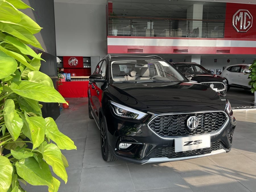 Đầu xe MG ZS