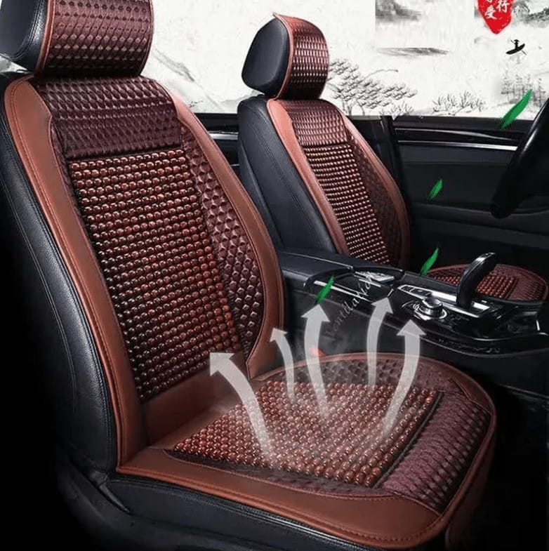 Đệm lót ghế hạt gỗ không chỉ dùng cho ô tô mà còn cho ghế văn phòng