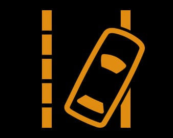 Đèn báo chuyển làn đường trên taplo xe tải