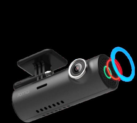 đèn báo LED trạng thái của camera hành trình nhỏ gọn