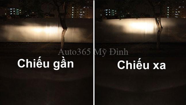 Đèn cos là gì và hình ảnh phân biệt đèn chiếu gần đèn pha