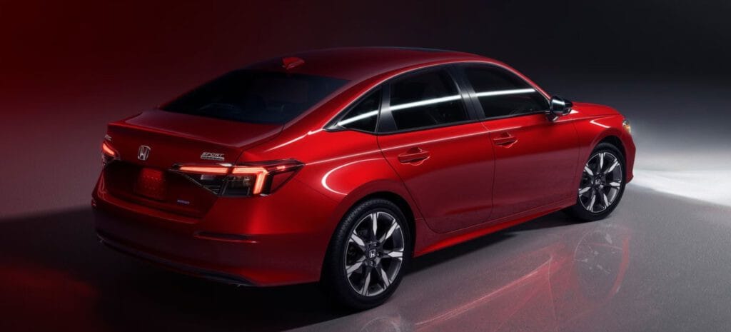Đèn pha Full LED thông minh và cảm biến trước của Honda Civic RS