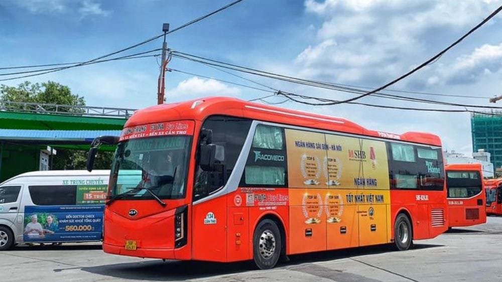 Di chuyển đến bến xe Cao Lãnh dễ dàng bằng xe buýt công cộng