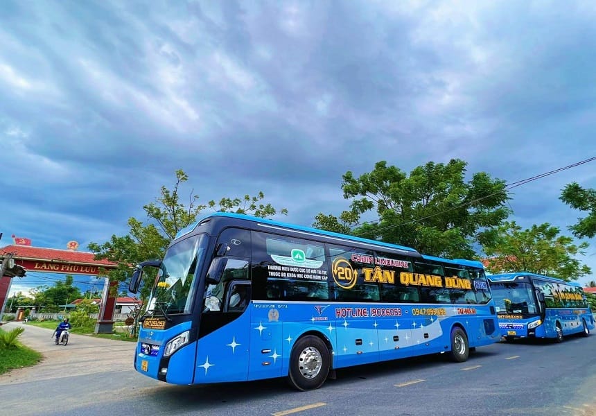Địa chỉ liên hệ nhà xe Tân Quang Dũng
