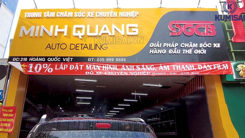 Dịch vụ chăm sóc và rửa xe ô tô Hà Nội chuyên nghiệp