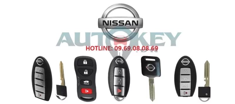 Dịch vụ làm chìa khóa ô tô cho dòng xe Nissan