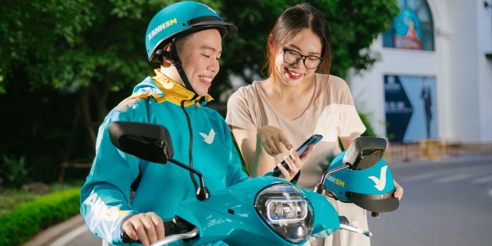 Dịch vụ taxi Xanh SM hỗ trợ di chuyển đến điểm đón của nhà xe Như Quỳnh