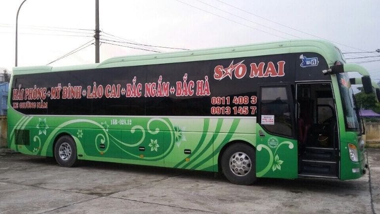 Dịch vụ xe khách Sao Mai uy tín, đảm bảo mọi chuyến đi từ Hải Phòng đến Lào Cai an toàn