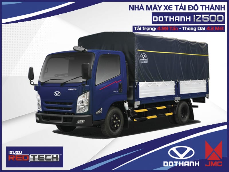 Đô Thành IZ500 hiệu suất cao, tối ưu chi phí vận tải.