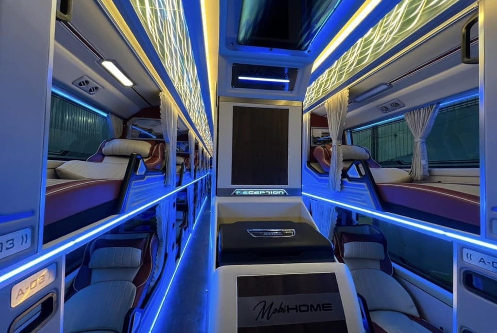 Đội xe khách Cường Ny phục vụ hành trình đi Buôn Ma Thuột