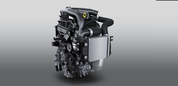 Động cơ 1.0 Turbo của Raize, cung cấp sức mạnh tương đương 1.5L nhưng tiết kiệm nhiên liệu, một yếu tố quan trọng khi đánh giá xe Raize giá bao nhiêu.