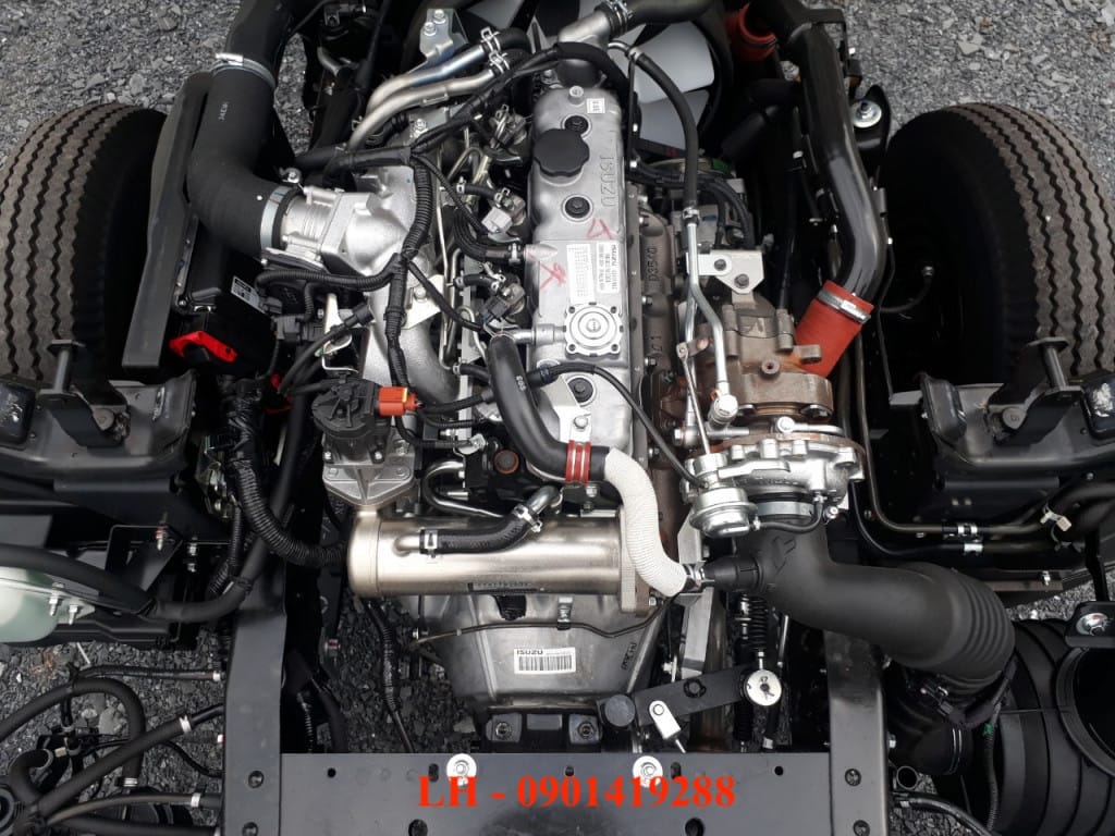 Động cơ Commonrail Euro 4 của xe tải Isuzu 2.9 tấn