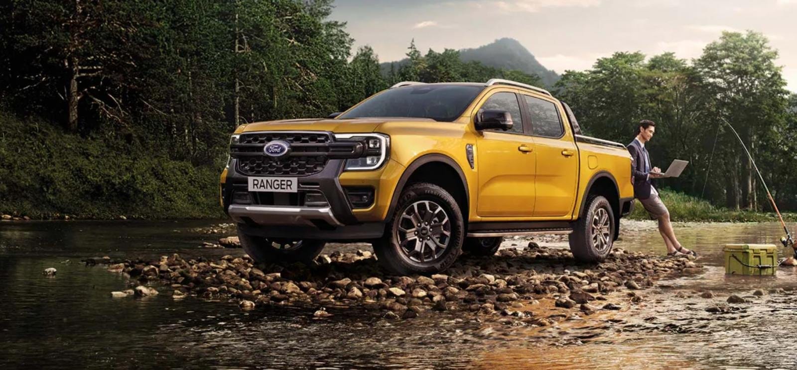 Động cơ diesel Bi-Turbo mạnh mẽ của xe Ford Ranger