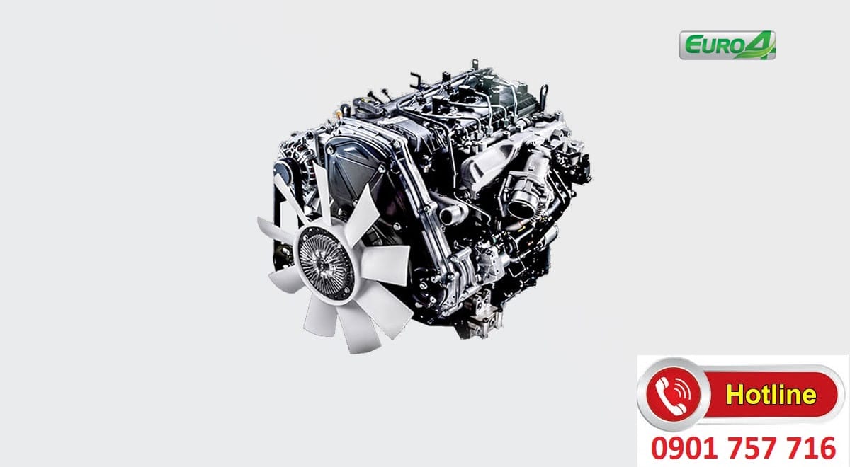 Động cơ Hyundai D4CB mạnh mẽ của xe tải Kia 1 tấn 4 giá bao nhiêu