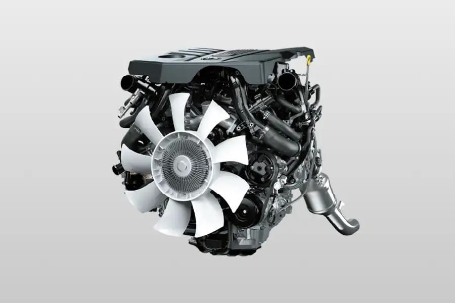 Động cơ mạnh mẽ của Land Cruiser LC 300