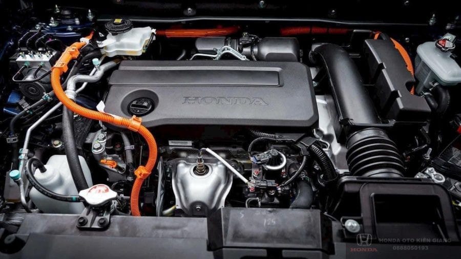 Động cơ mạnh mẽ của xe Honda CRV 7 chỗ