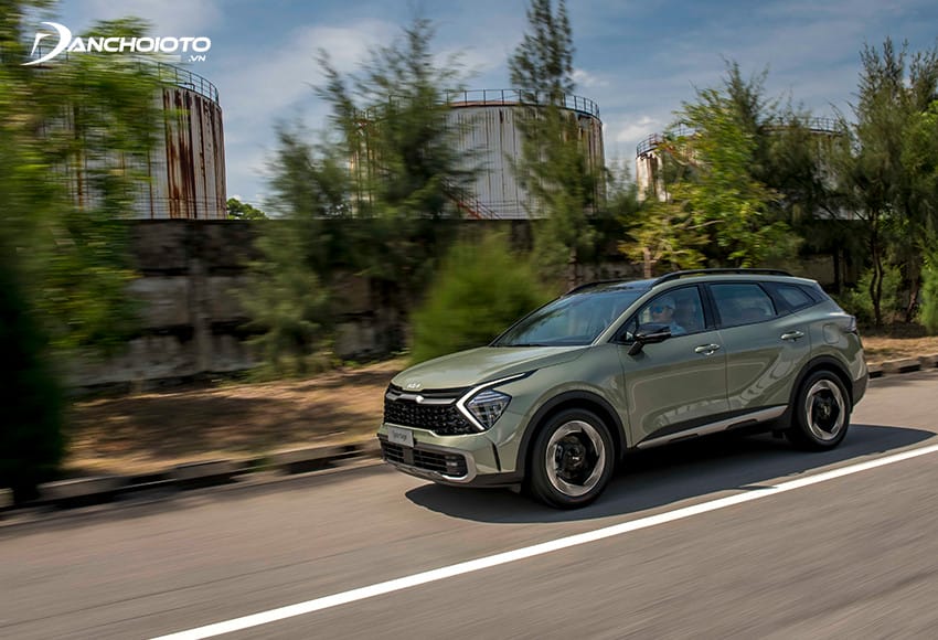 Động cơ máy dầu của Kia Sportage cho khả năng vận hành mượt mà