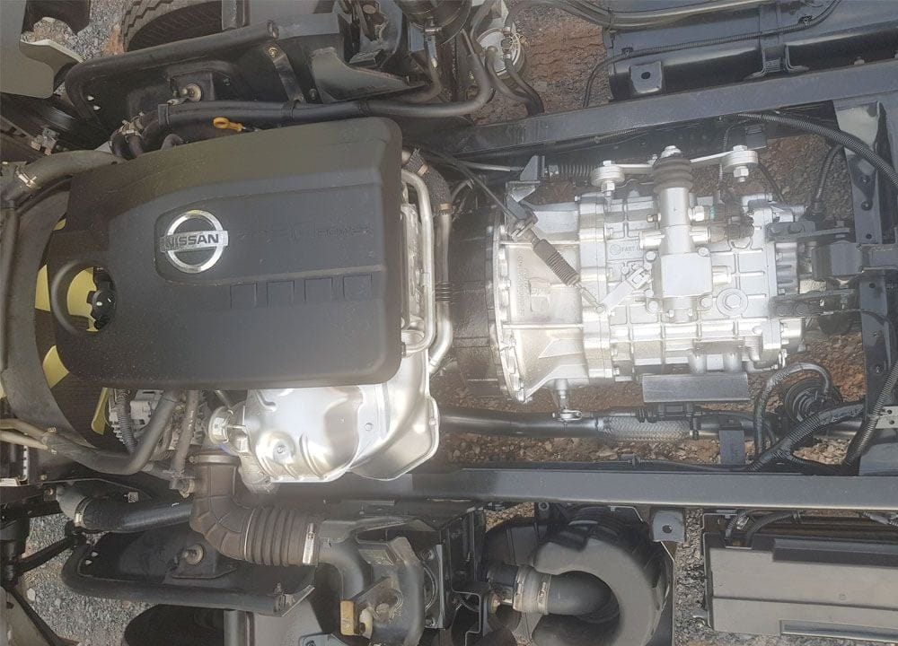Động cơ Nissan ZD30D của xe tải Nissan, thể hiện công nghệ tiên tiến của ô tô xe tải
