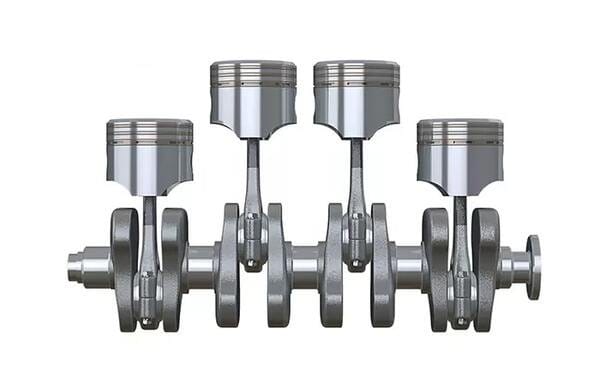 Đồng hồ tua máy hiển thị số vòng quay động cơ xe