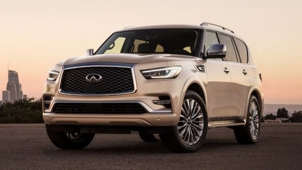 Dòng xe Infiniti QX80 sang trọng, mẫu SUV cao cấp của hãng Nissan.