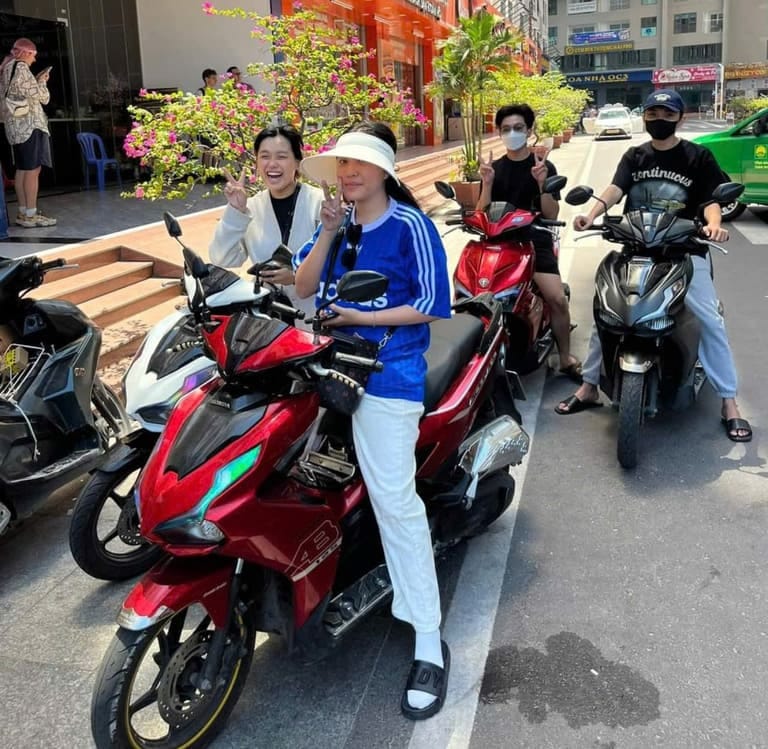 Dòng xe máy đời mới được bảo dưỡng kỹ lưỡng tại cửa hàng thuê xe máy Phan Thiết Thanh Phong