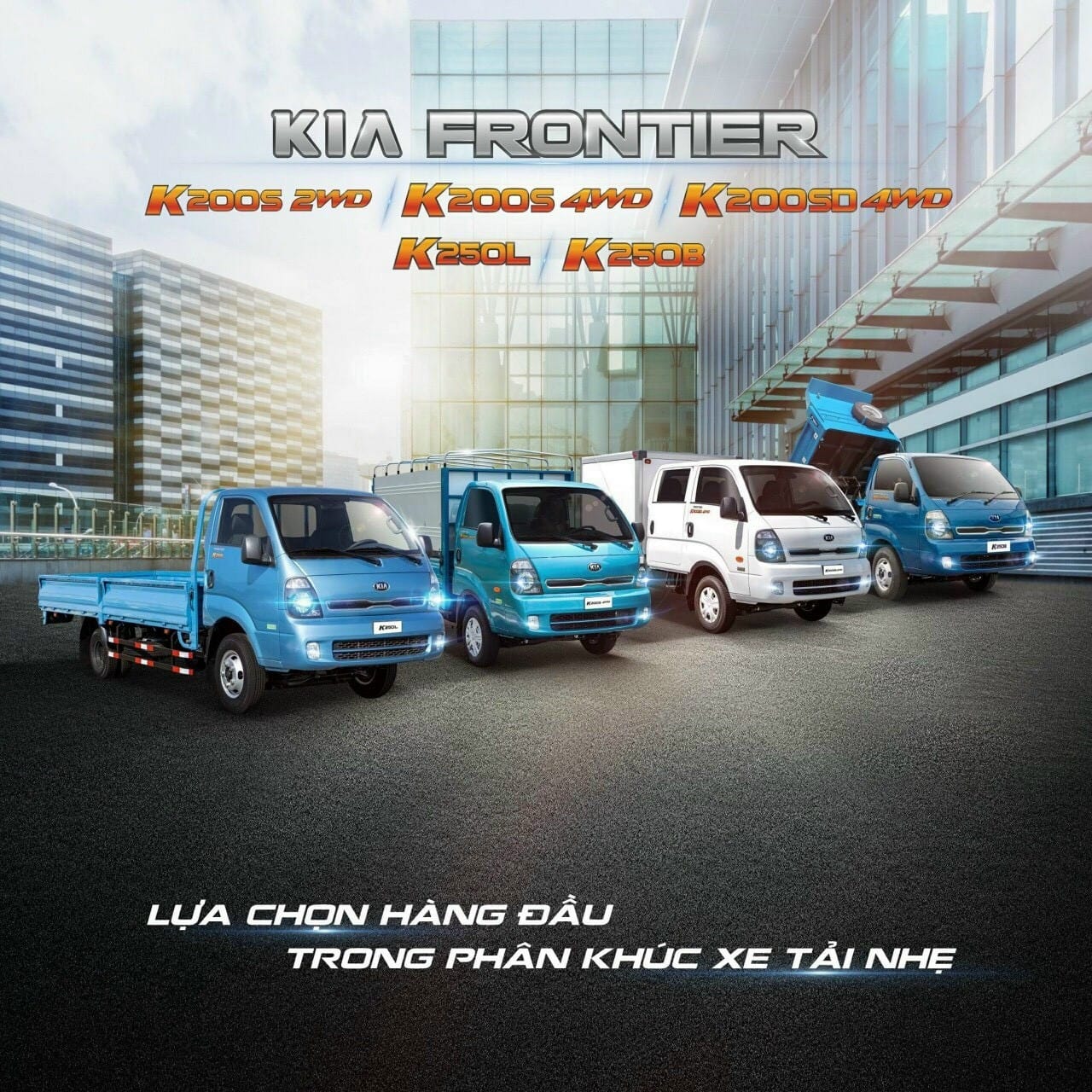 Dòng xe tải Kia uy tín trên thị trường Việt Nam