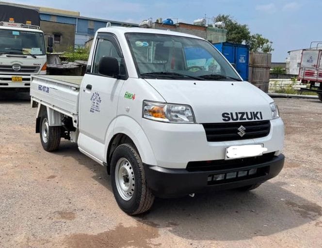 Dòng xe tải Suzuki Pro 700kg cũ đời 2018 với thùng hàng rộng rãi, nhập khẩu từ Indonesia