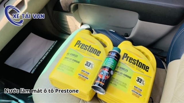 Dung dịch làm mát Prestone từ Mỹ, được nhiều hãng xe tin dùng