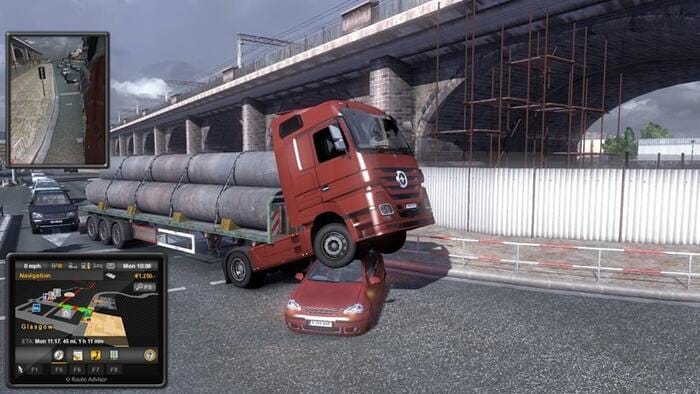 Với Euro Truck Simulator 2 APK người chơi có thể tùy chỉnh xe tải độc đáo